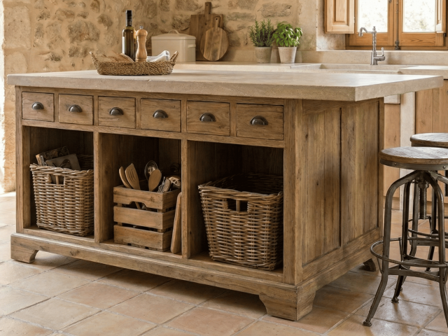 Isla de Cocina Central